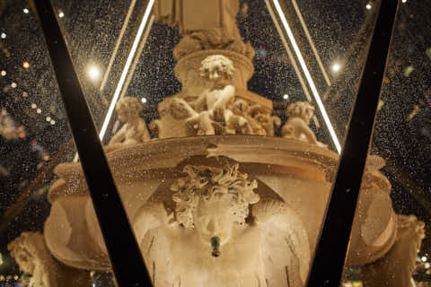 Gemeinde Altötting Landkreis Altötting Kapellplatz Brunnen (Dirschl Johann) Deutschland AÖ